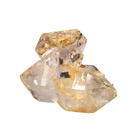 Herkimer diamant (golden healer) A-kwaliteit cluster 7,1 x 5,7 x 4,5 cm | 143 gram Herkimer diamant (golden healer) A-kwaliteit cluster 7,1 x 5,7 x 4,5 cm | 143 gram