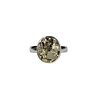 Zilveren ring pyriet maat 16 1/2 (verstelbaar) | ruw ovaal 1,3 x 1,1 cm Zilveren ring pyriet maat 16 1/2 (verstelbaar) | ruw ovaal 1,3 x 1,1 cm