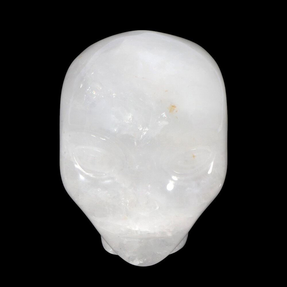 Bergkristal fairy schedel 10 x 7,3 x 9,3 cm | 881 gram Bergkristal fairy schedel 10 x 7,3 x 9,3 cm | 881 gram