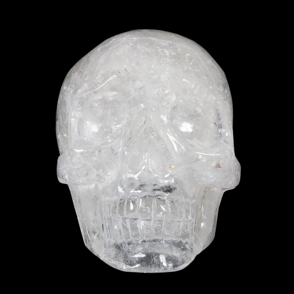Bergkristal kristallen schedel 13 x 8,3 x 9 cm | 1252 gram Bergkristal kristallen schedel 13 x 8,3 x 9 cm | 1252 gram