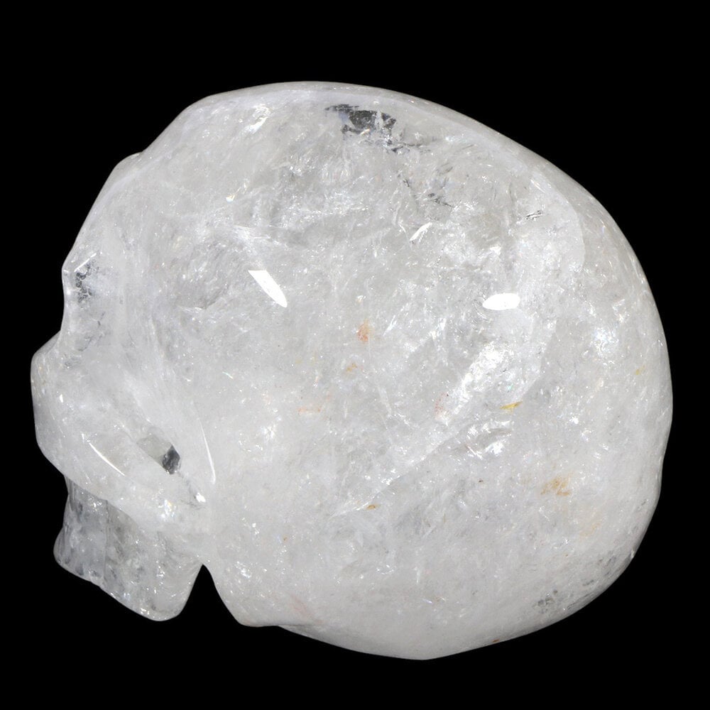 Bergkristal kristallen schedel 13 x 8,3 x 9 cm | 1252 gram Bergkristal kristallen schedel 13 x 8,3 x 9 cm | 1252 gram