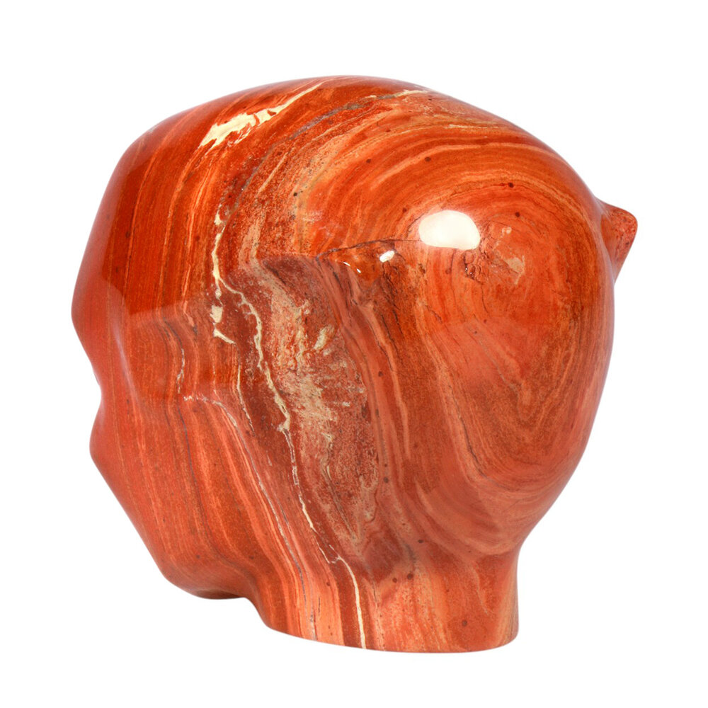 Jaspis (rood) fairy schedel 9 x 6,5 x 8,2 cm | 707 gram Jaspis (rood) fairy schedel 9 x 6,5 x 8,2 cm | 707 gram