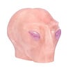 Rozenkwarts alien schedel 10 x 8,1 x 9,3 cm | 1237 gram Rozenkwarts alien schedel 10 x 8,1 x 9,3 cm | 1237 gram