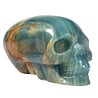 Aragoniet (blauw) alien traveller schedel 16 x 6,3 x 7,6 cm | 1273 gram Aragoniet (blauw) alien traveller schedel 16 x 6,3 x 7,6 cm | 1273 gram