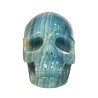 Aragoniet (blauw) alien traveller schedel 16 x 6,3 x 7,6 cm | 1273 gram Aragoniet (blauw) alien traveller schedel 16 x 6,3 x 7,6 cm | 1273 gram
