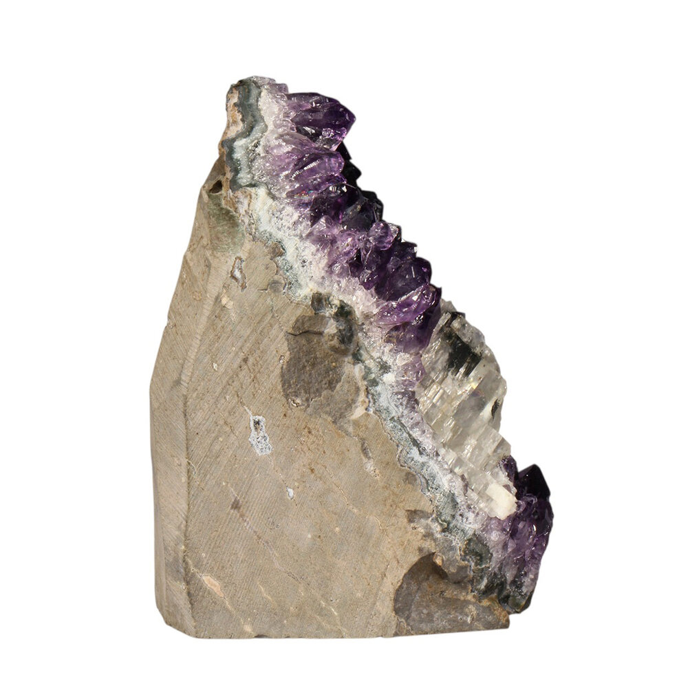 Amethist A-kwaliteit cluster 11,5 x 7 x 8,8 cm | 828 gram Amethist A-kwaliteit cluster 11,5 x 7 x 8,8 cm | 828 gram