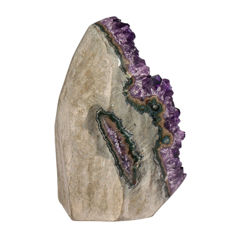 Amethist A-kwaliteit cluster 13 x 6,9 x 8,5 cm | 1010 gram Amethist A-kwaliteit cluster 13 x 6,9 x 8,5 cm | 1010 gram