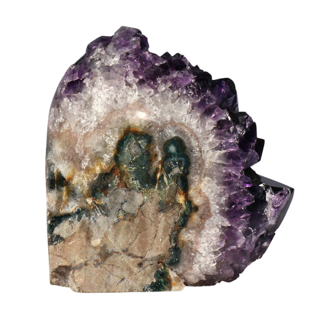 Amethist A-kwaliteit cluster 10,9 x 11.3 x 8 cm | 1357 gram Amethist A-kwaliteit cluster 10,9 x 11.3 x 8 cm | 1357 gram