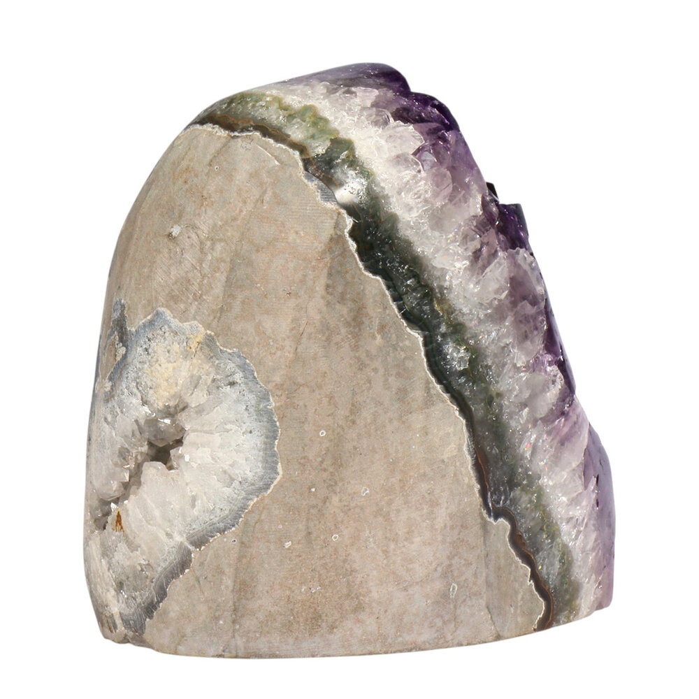 Amethist A-kwaliteit cluster 10,7 x 8,1 x 11,5 cm | 1360 gram Amethist A-kwaliteit cluster 10,7 x 8,1 x 11,5 cm | 1360 gram