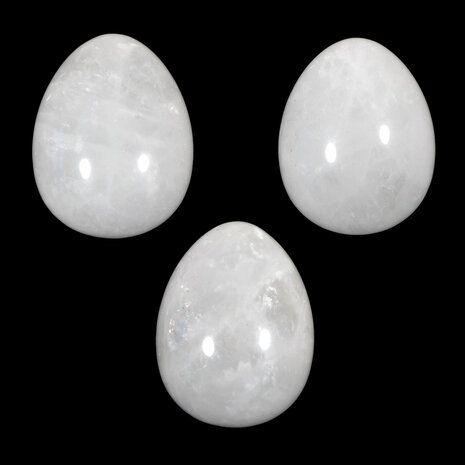 Bergkristal edelsteen ei 4,5 cm Bergkristal edelsteen ei 4,5 cm