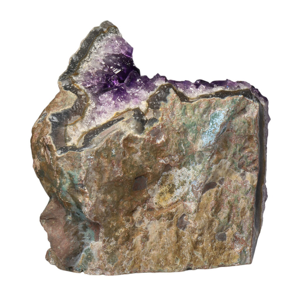 Amethist A-kwaliteit cluster 12,7 x 11,1 x 10 cm | 1512 gram Amethist A-kwaliteit cluster 12,7 x 11,1 x 10 cm | 1512 gram