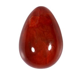Carneool edelsteen ei 5 - 5,5 cm