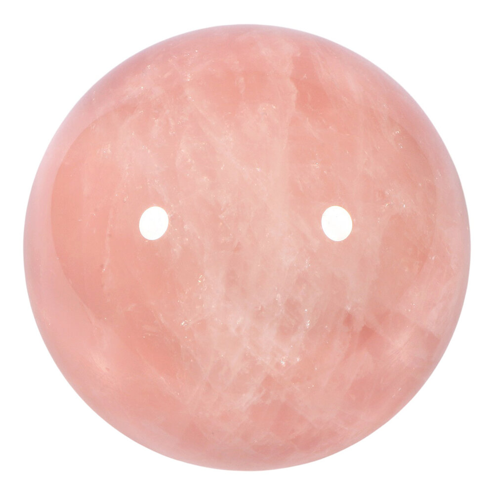 Rozenkwarts bol 105 mm | 1996 gram Rozenkwarts bol 105 mm | 1996 gram