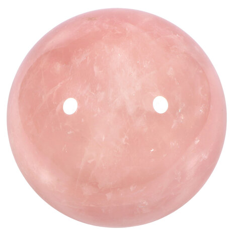 Rozenkwarts bol 115 mm | 2550 gram Rozenkwarts bol 115 mm | 2550 gram