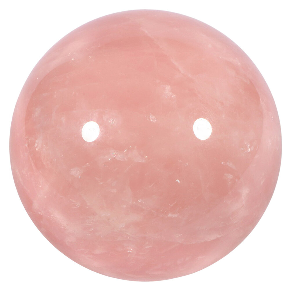 Rozenkwarts bol 115 mm | 2550 gram Rozenkwarts bol 115 mm | 2550 gram