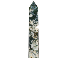 Mosagaat obelisk 40 x 7,2 x 4,3 cm | 2503 gram Mosagaat obelisk 40 x 7,2 x 4,3 cm | 2503 gram