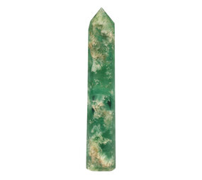 Fluoriet (groen) punt geslepen 24,5 x 4,5 x 3,7 cm | 817 gram