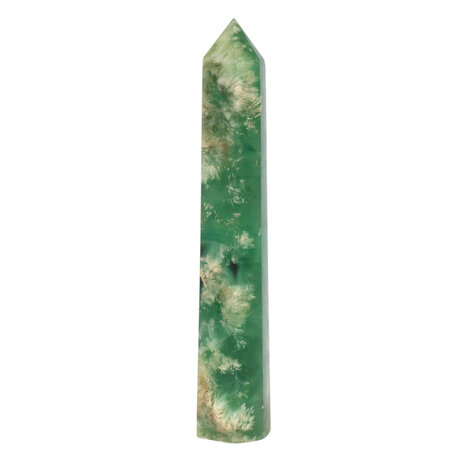 Fluoriet (groen) punt geslepen 24,5 x 4,5 x 3,7 cm | 817 gram