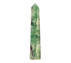 Fluoriet (multi) punt geslepen 22,7 x 4,4 x 3,4 cm | 648 gram Fluoriet (multi) punt geslepen 22,7 x 4,4 x 3,4 cm | 648 gram
