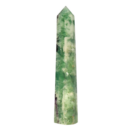 Fluoriet (multi) punt geslepen 22,7 x 4,4 x 3,4 cm | 648 gram Fluoriet (multi) punt geslepen 22,7 x 4,4 x 3,4 cm | 648 gram