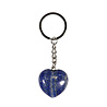 Lapis lazuli sleutelhanger hart 3 cm Lapis lazuli sleutelhanger hart 3 cm