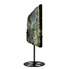 Labradoriet schijf gepolijst op standaard 21 x 12 x 1,5 cm | 1030 gram Labradoriet schijf gepolijst op standaard 21 x 12 x 1,5 cm | 1030 gram