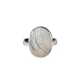 Zilveren ring chalcedoonroosje maat 16 1/2 (verstelbaar) | ovaal 1,6 x 1,2 cm Zilveren ring chalcedoonroosje maat 16 1/2 (verstelbaar) | ovaal 1,6 x 1,2 cm