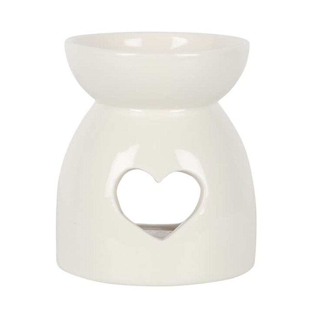 Geurbrander hart | olie- en waxbrander Geurbrander hart | olie- en waxbrander