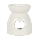 Geurbrander hart | olie- en waxbrander Geurbrander hart | olie- en waxbrander