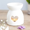 Geurbrander hart | olie- en waxbrander Geurbrander hart | olie- en waxbrander