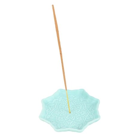 Wierookhouder turquoise mandala Wierookhouder turquoise mandala