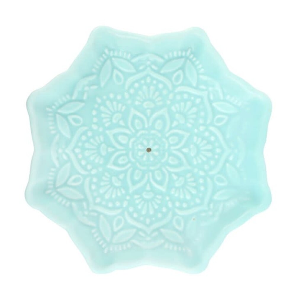Wierookhouder turquoise mandala Wierookhouder turquoise mandala
