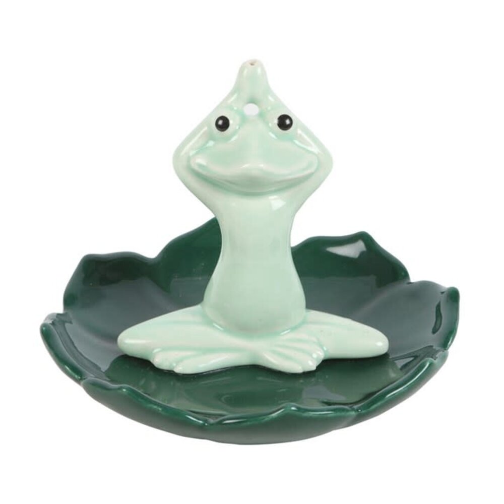 Wierookhouder yoga kikker Wierookhouder yoga kikker