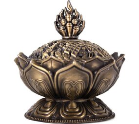 Wierookhouder lotus voor kegelwierook Wierookhouder lotus voor kegelwierook