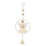 Suncatcher engel met bel | raamhanger