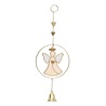 Suncatcher engel met bel | raamhanger Suncatcher engel met bel | raamhanger