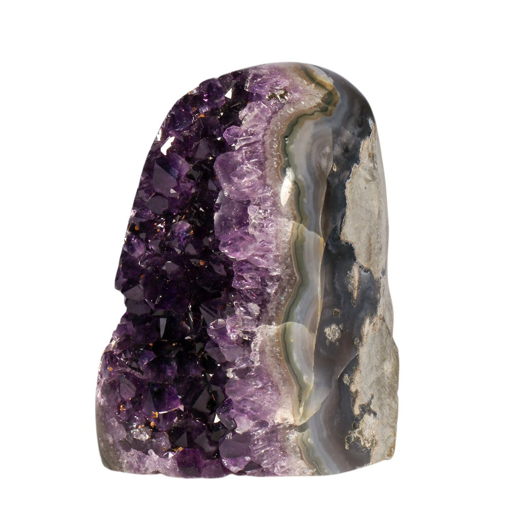 Amethist  A-kwaliteit cluster 9,5 x 6,8 x 5,8 cm | 623 gram