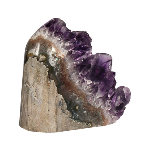 Amethist A-kwaliteit cluster 9,5 x 10,7 x 7,4 cm | 753 gram Amethist A-kwaliteit cluster 9,5 x 10,7 x 7,4 cm | 753 gram