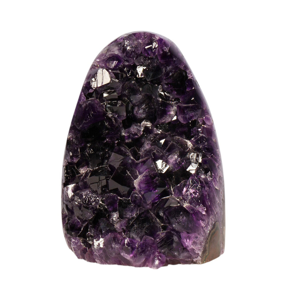 Amethist A-kwaliteit cluster 10,4 x 9,9 x 7,3 cm | 1134 gram Amethist A-kwaliteit cluster 10,4 x 9,9 x 7,3 cm | 1134 gram