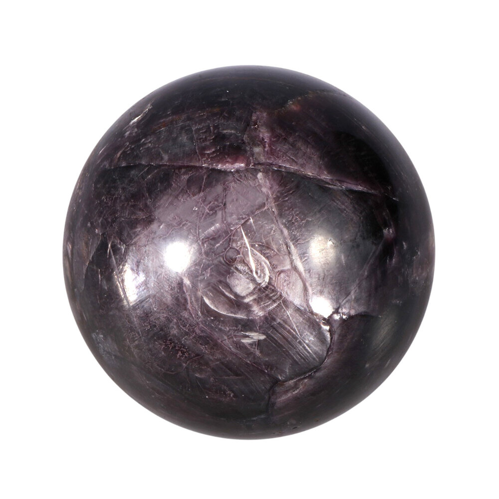 Lepidoliet A-kwaliteit bol 68 mm | 484 gram