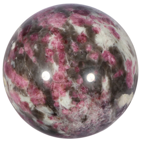 Lepidoliet met roze toermalijn (unicorn stone) bol 115 mm | 2642 gram Lepidoliet met roze toermalijn (unicorn stone) bol 115 mm | 2642 gram