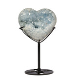 Celestien hart op standaard 9,2 x 8,7 x 5,3 cm | 758 gram Celestien hart op standaard 9,2 x 8,7 x 5,3 cm | 758 gram