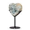 Celestien hart op standaard 10 x 8,7 x 4,8 cm | 771 gram Celestien hart op standaard 10 x 8,7 x 4,8 cm | 771 gram