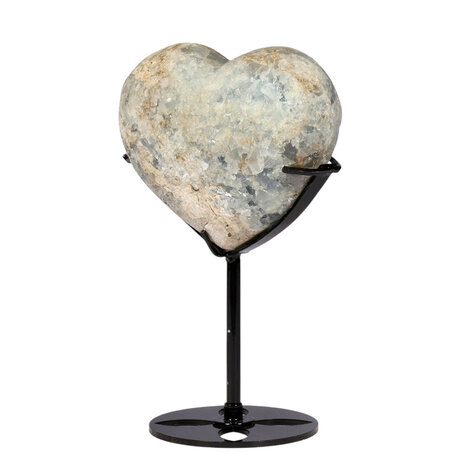 Celestien hart op standaard 10 x 8,7 x 4,8 cm | 771 gram Celestien hart op standaard 10 x 8,7 x 4,8 cm | 771 gram