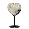 Celestien hart op standaard 10 x 8,7 x 4,8 cm | 771 gram Celestien hart op standaard 10 x 8,7 x 4,8 cm | 771 gram
