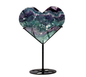 Fluoriet (multi) hart op standaard 12,6 x 15 x 1,9 cm | 785 gram