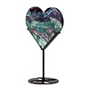 Fluoriet (multi) hart op standaard 12,6 x 15 x 1,9 cm | 785 gram
