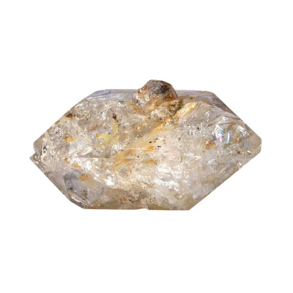 Herkimer diamant (golden healer) kristal 6,8 x 4,1 x 3,1 cm | 97 gram Herkimer diamant (golden healer) kristal 6,8 x 4,1 x 3,1 cm | 97 gram