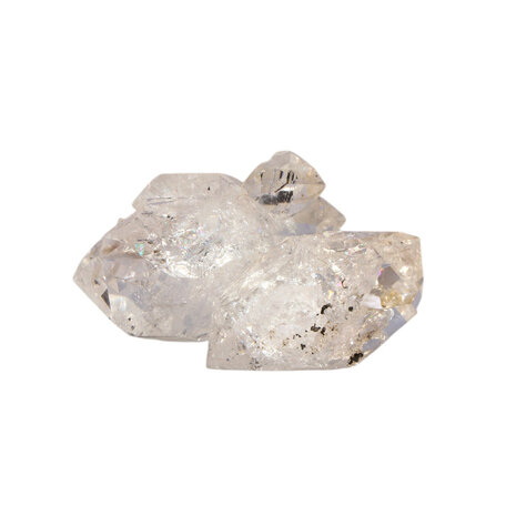 Herkimer diamant A-kwaliteit cluster 5,6 x 3,7 x 2,2 cm | 46 gram Herkimer diamant A-kwaliteit cluster 5,6 x 3,7 x 2,2 cm | 46 gram