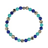 Armband sterrenbeeld maagd 18 cm | 6 mm kralen